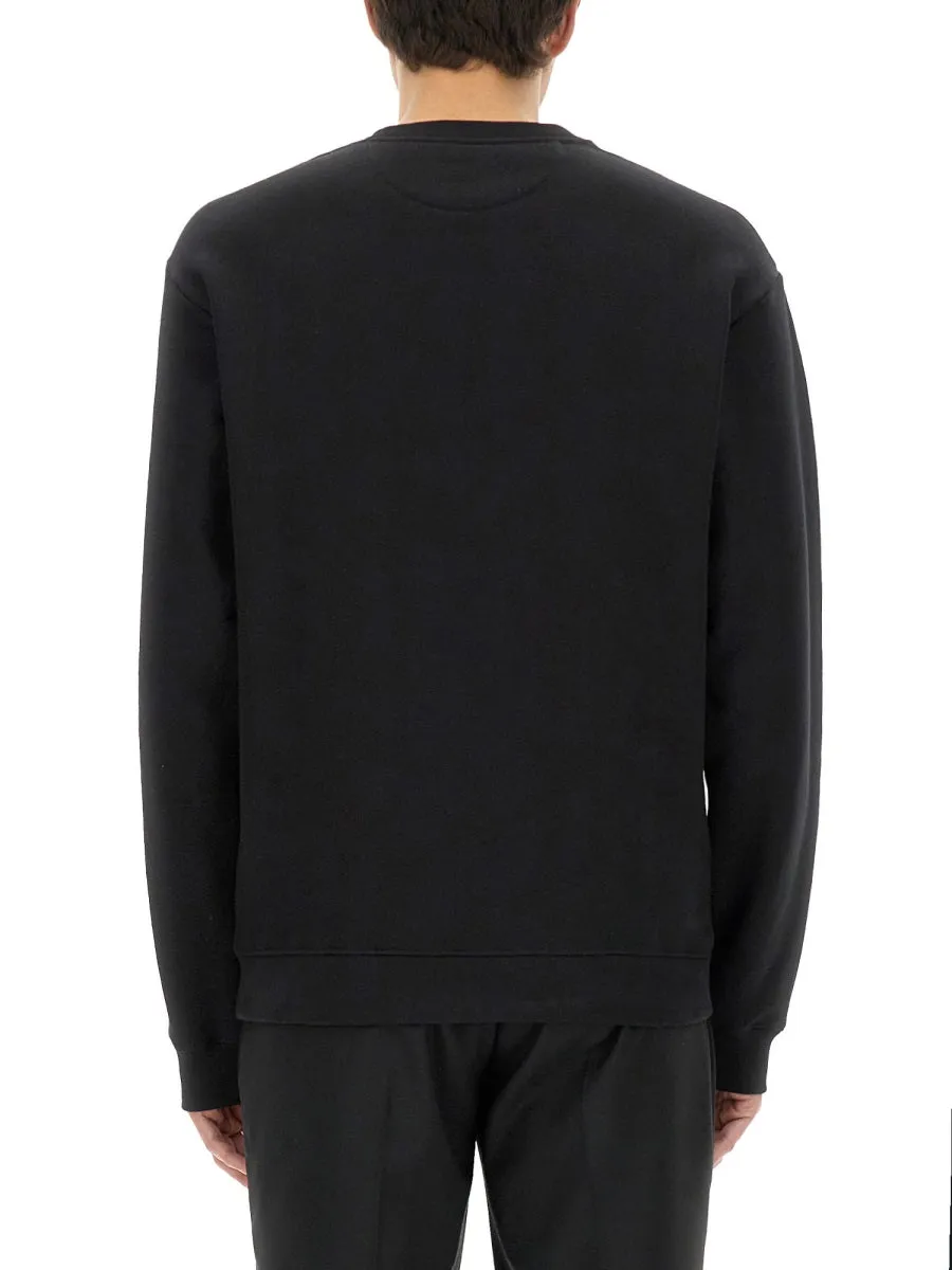 Cotton Crewneck Sweatshirt With "Chez Valentino" Patch sold by Wanan Luxury product image thumbnail 3