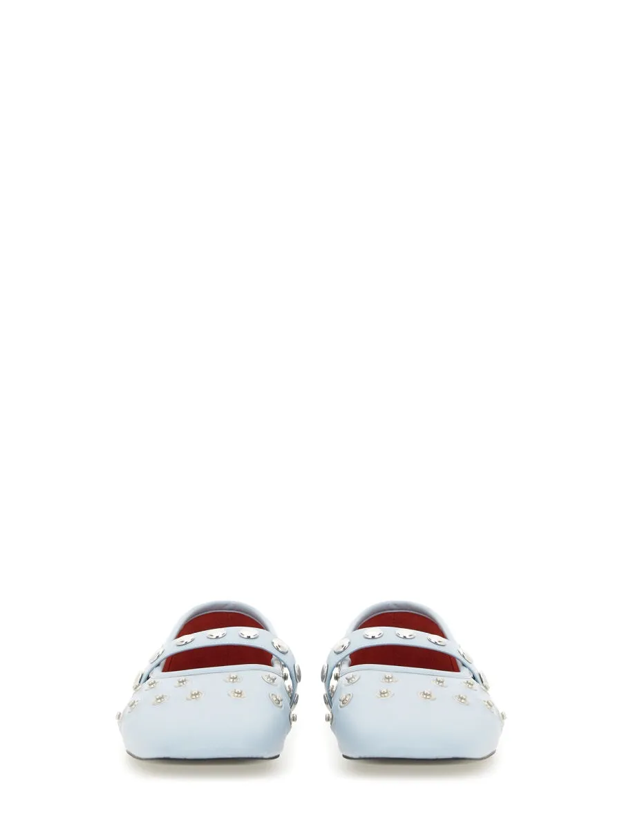 "Ryder" Ballerina With Studs sold by Wanan Luxury product image thumbnail 4