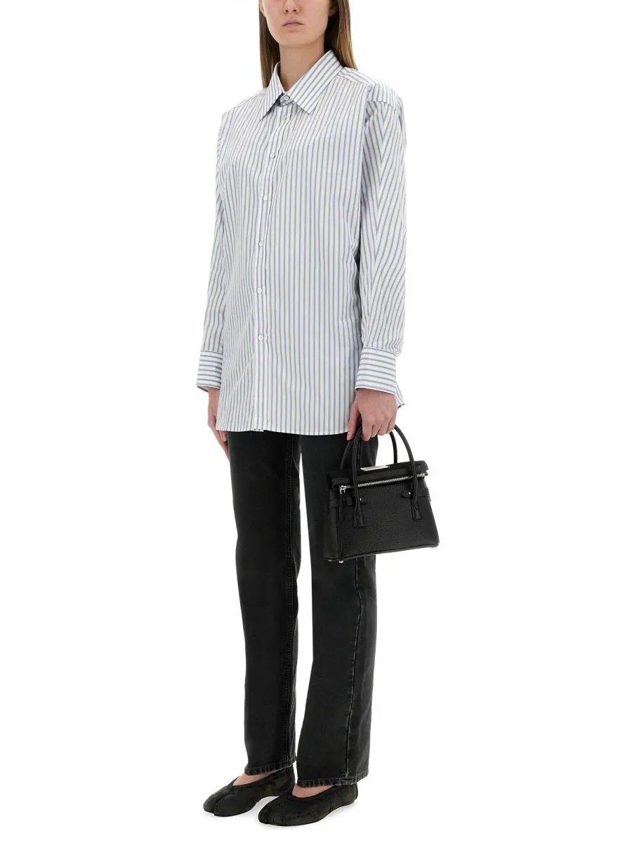 Striped Cotton Shirt sold by Wanan Luxury product image thumbnail 2