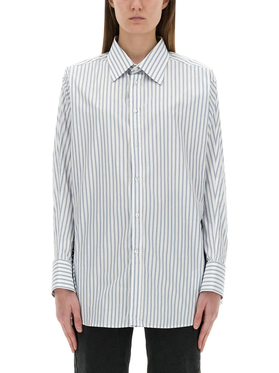 Striped Cotton Shirt sold by Wanan Luxury