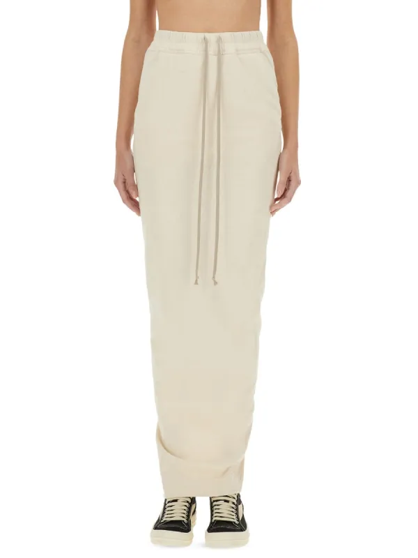 "Pillar" Maxi Skirt made by Rick Owens
