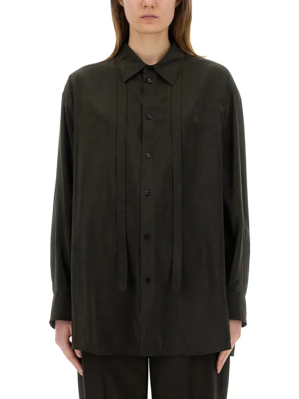 Long Shirt With Tie made by Lemaire