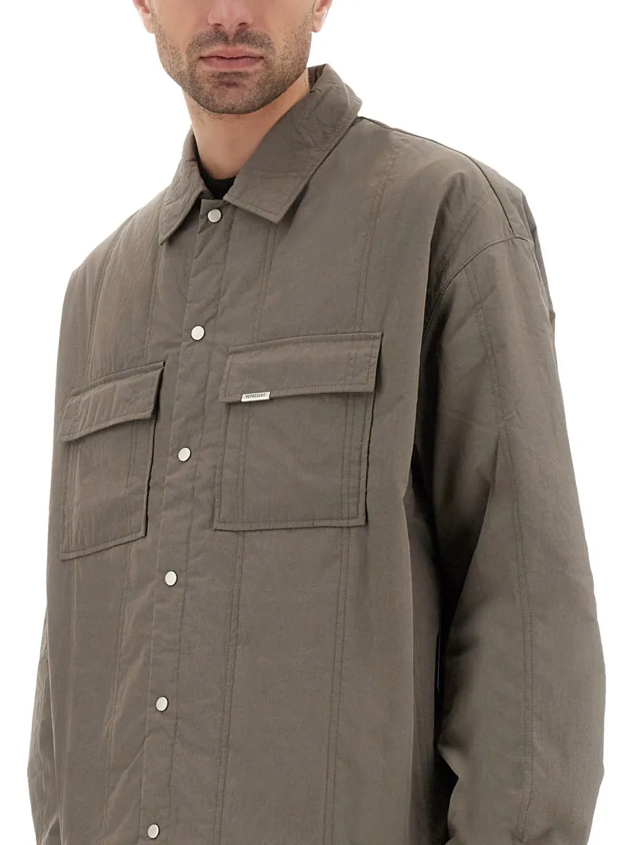 Quilted Overshirt sold by Wanan Luxury product image thumbnail 4