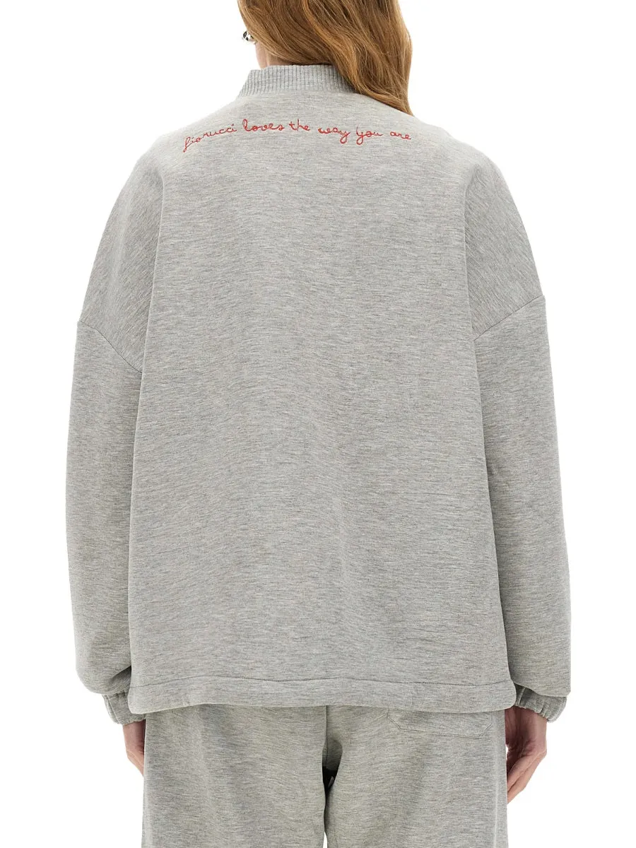 Zippered Sweatshirt "Angel" sold by Wanan Luxury product image thumbnail 3