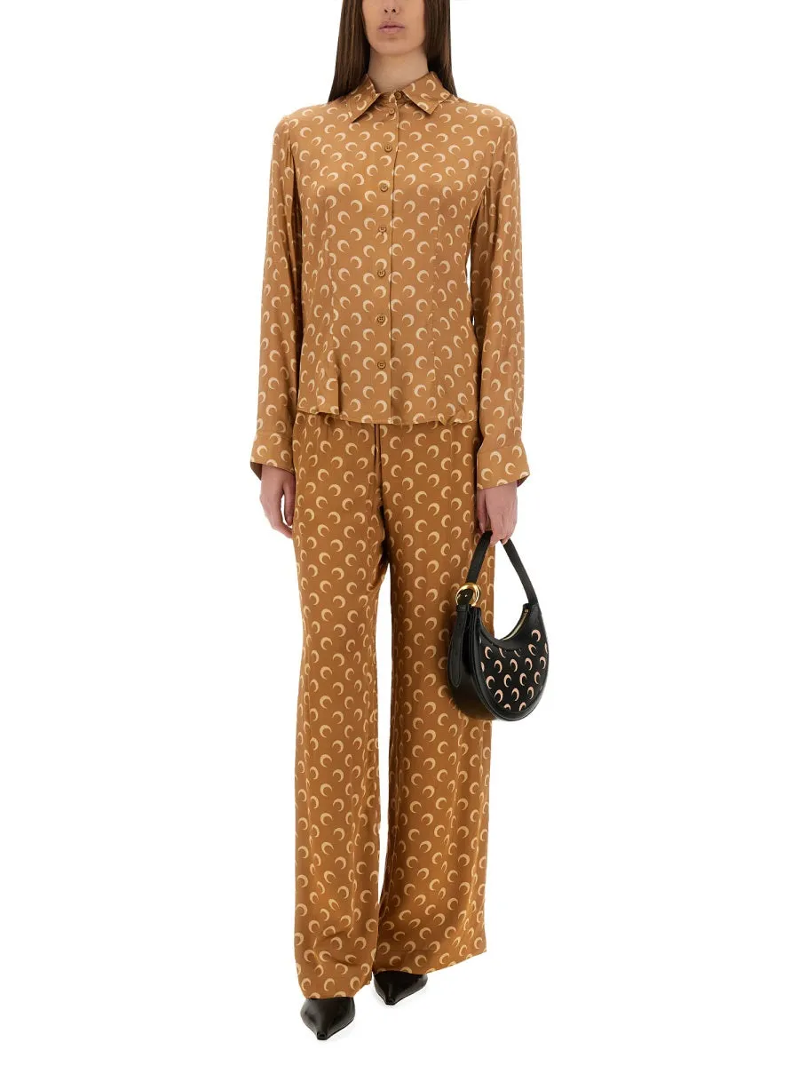 "Moon" Satin Shirt sold by Wanan Luxury product image thumbnail 2
