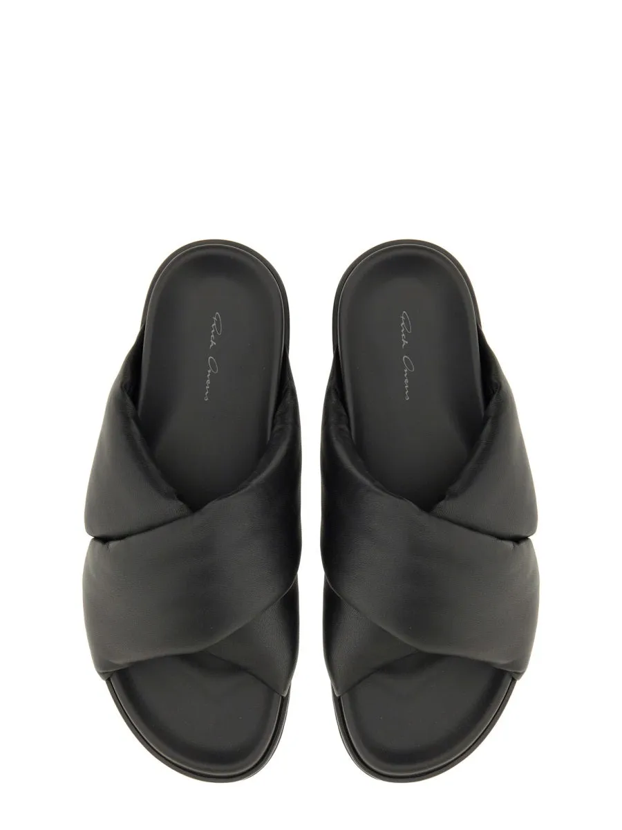 Leather Slide Sandal sold by Wanan Luxury product image thumbnail 3