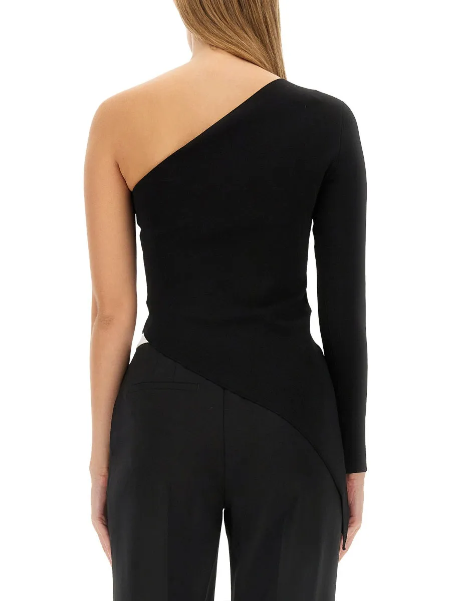 Asymmetrical Top sold by Wanan Luxury product image thumbnail 3