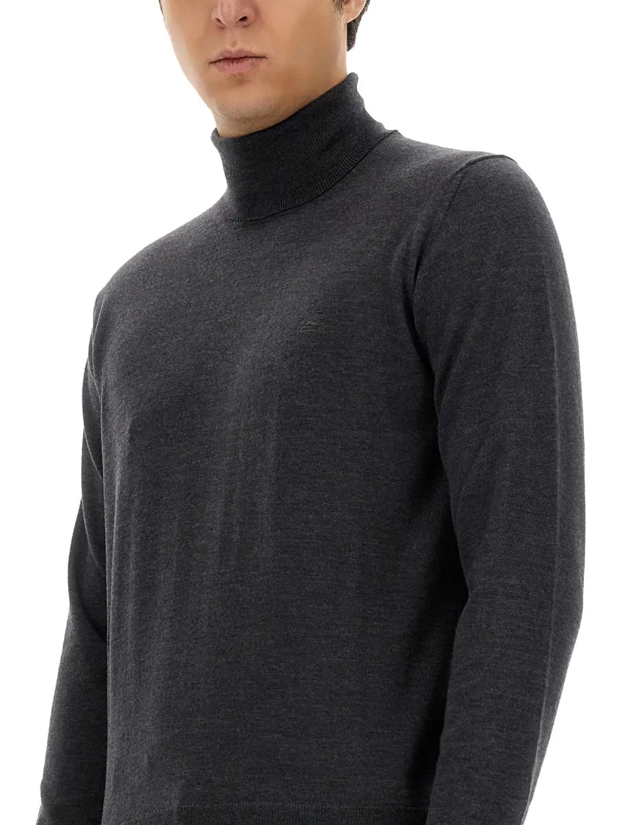 Turtleneck With Embroidery sold by Wanan Luxury product image thumbnail 4