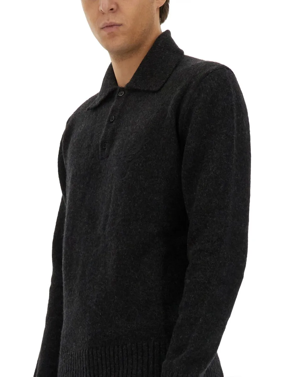 Wool Polo. sold by Wanan Luxury product image thumbnail 4