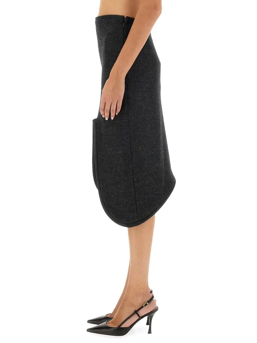 Padded Skirt With Tube Detail sold by Wanan Luxury product image thumbnail 4
