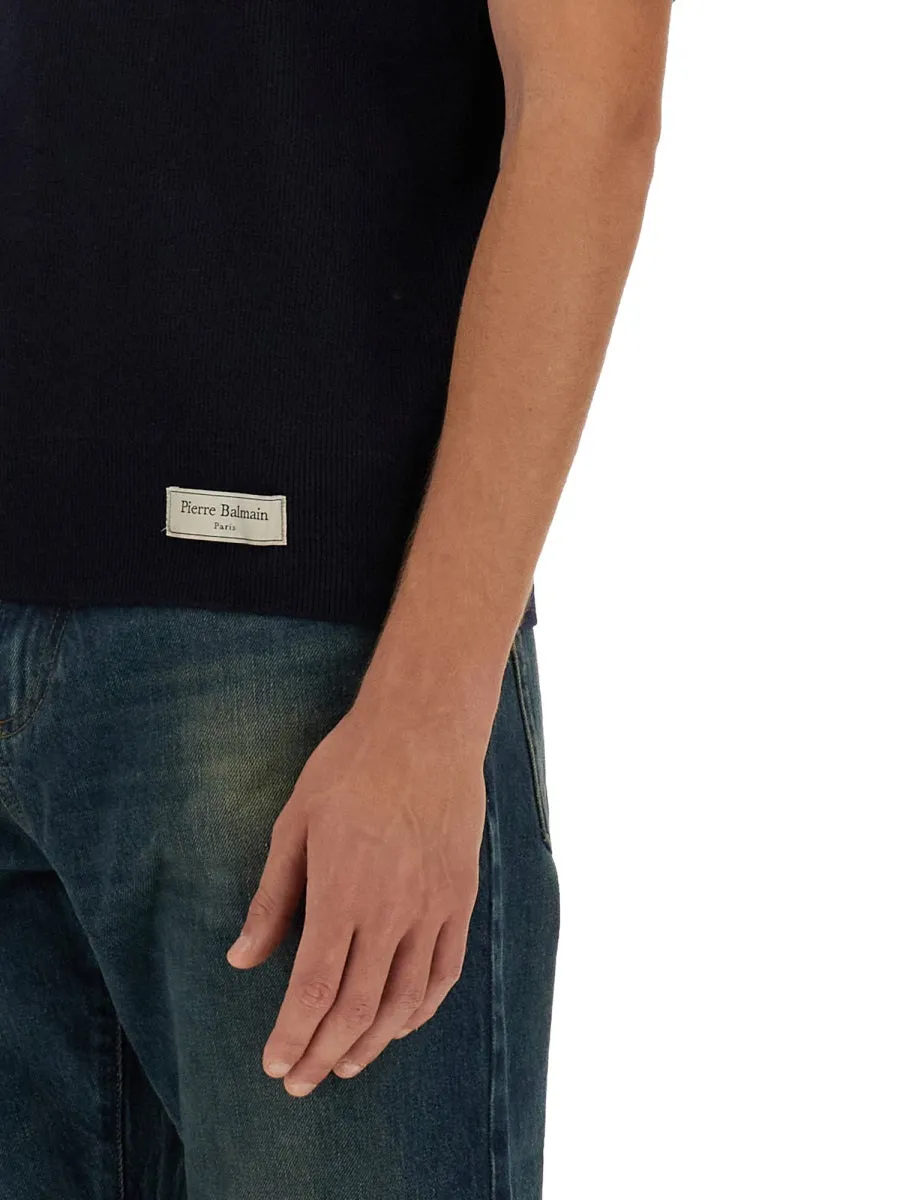 Merino Wool Polo Shirt sold by Wanan Luxury product image thumbnail 4