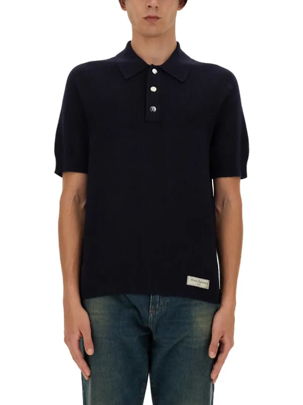Merino Wool Polo Shirt sold by Wanan Luxury