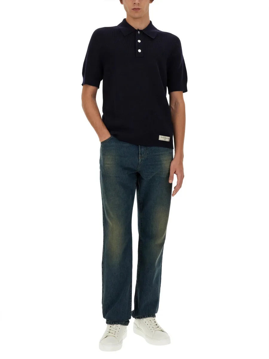 Merino Wool Polo Shirt sold by Wanan Luxury product image thumbnail 2