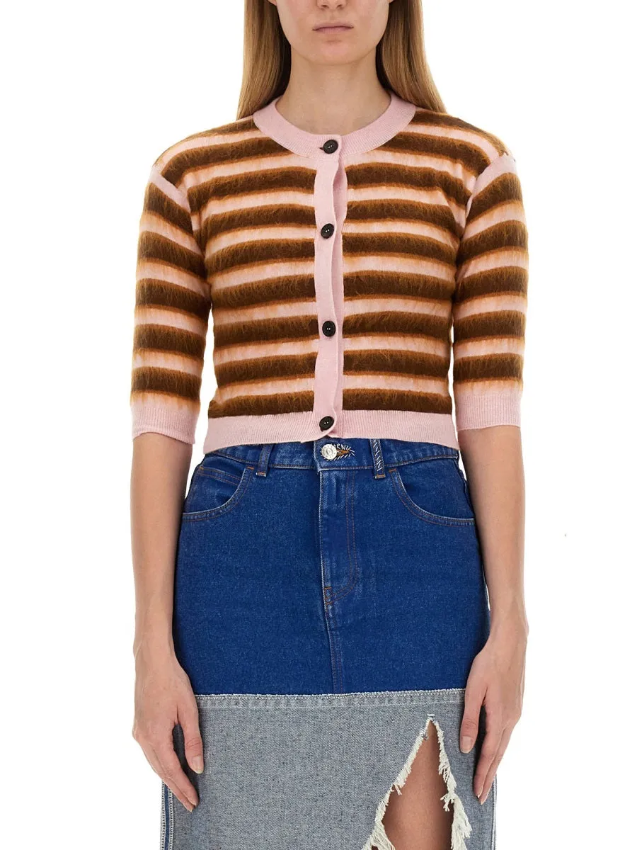 Cardigan With Stripe Pattern sold by Wanan Luxury product image thumbnail 3