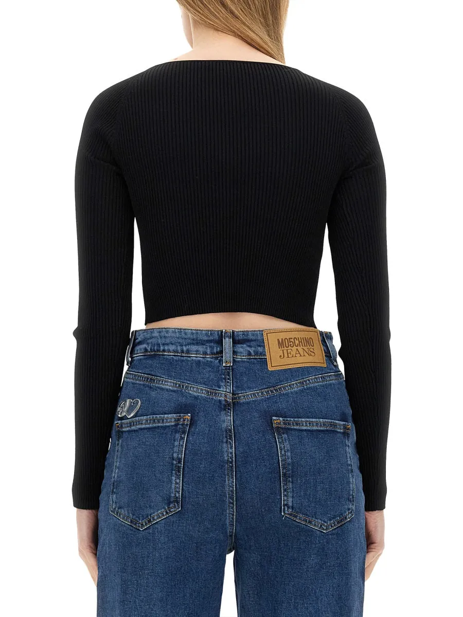 Ribbed Crop Top sold by Wanan Luxury product image thumbnail 3
