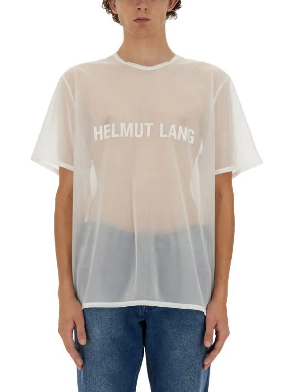 T-Shirt With Logo made by Helmut Lang