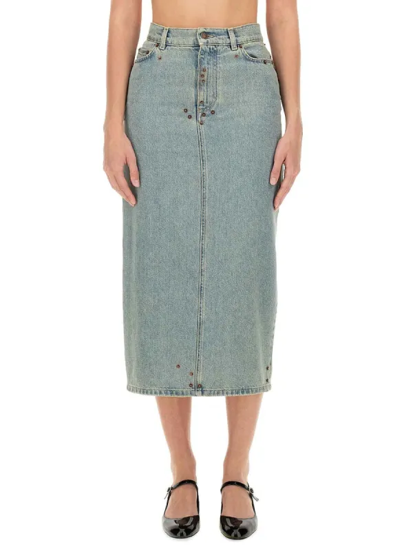 Denim Skirt made by Moschino