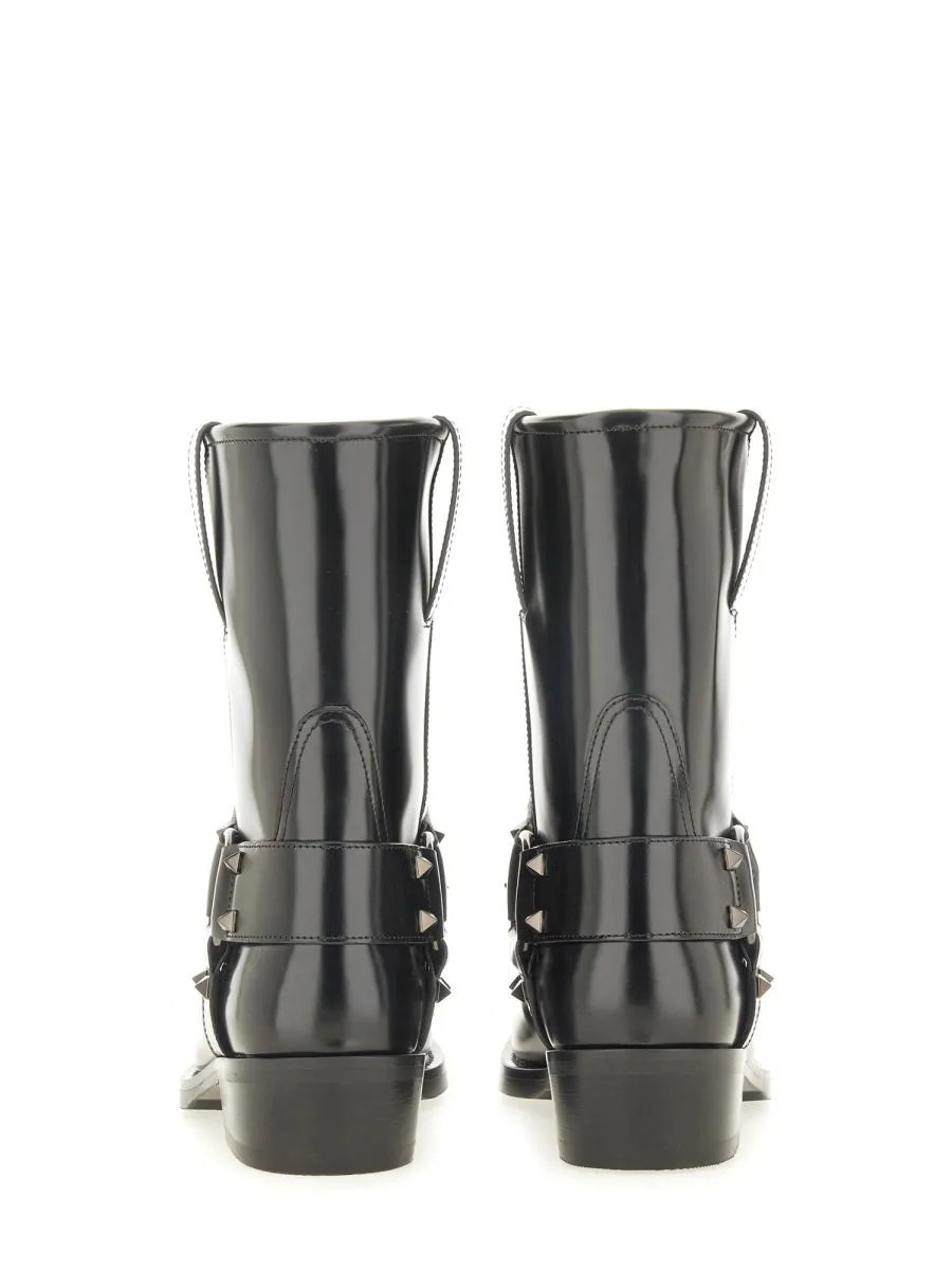 Boot "Rockstud" sold by Wanan Luxury product image thumbnail 3