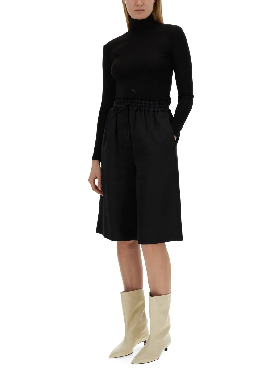 Wide Leg Bermuda Shorts sold by Wanan Luxury product image thumbnail 2