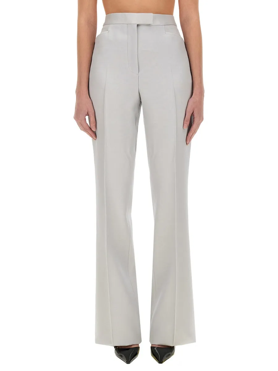 Wide Leg Tuxedo Tailored Pants sold by Wanan Luxury