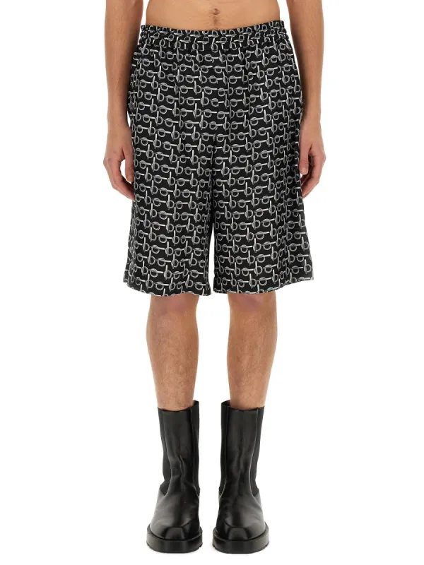 All Over Print Bermuda Shorts made by Burberry