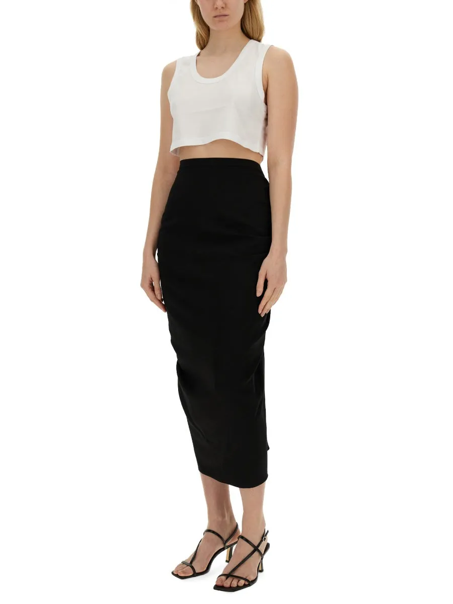 Skirt With Drape sold by Wanan Luxury product image thumbnail 2
