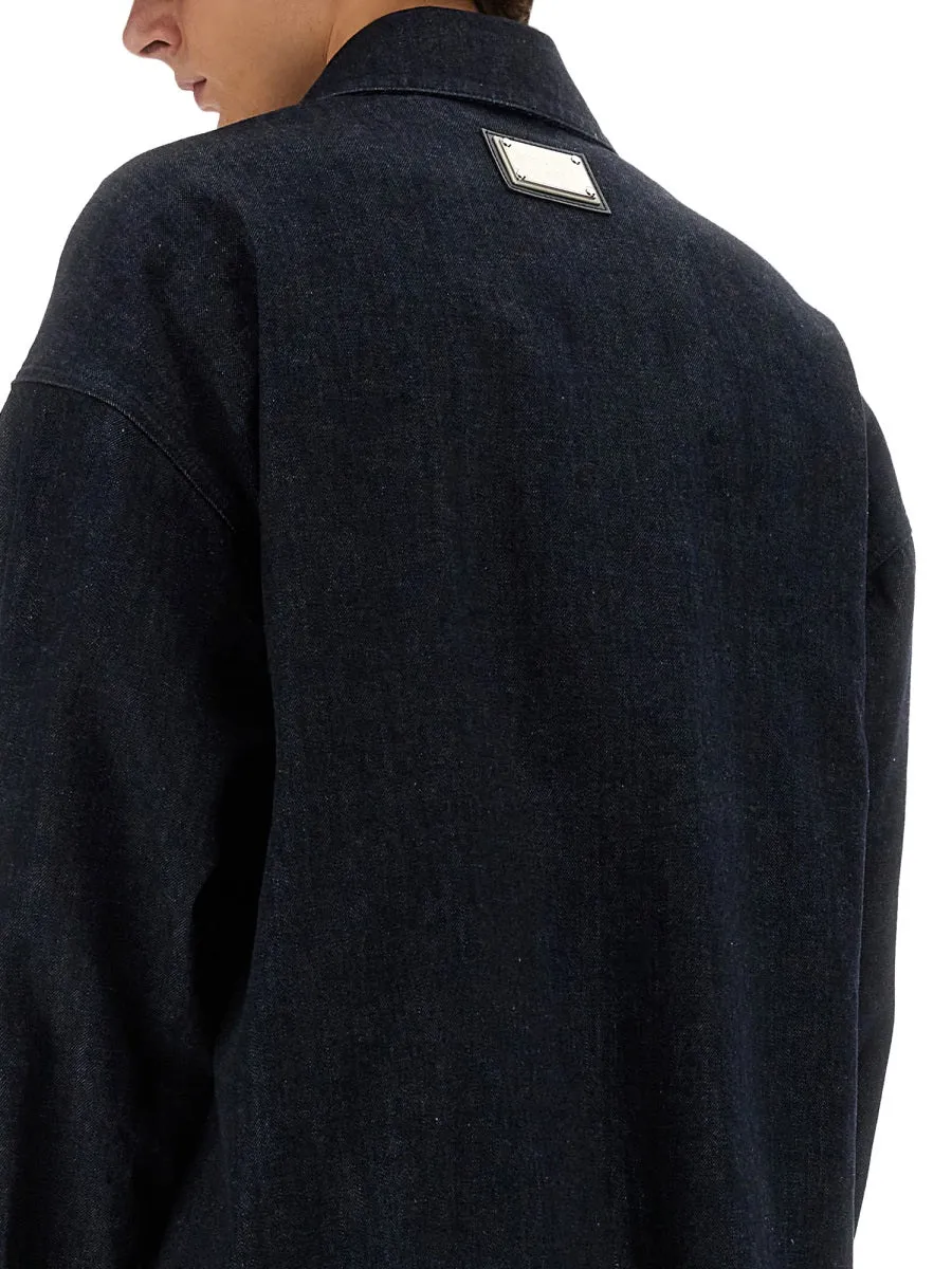 Selvedge Denim Blouson sold by Wanan Luxury product image thumbnail 4