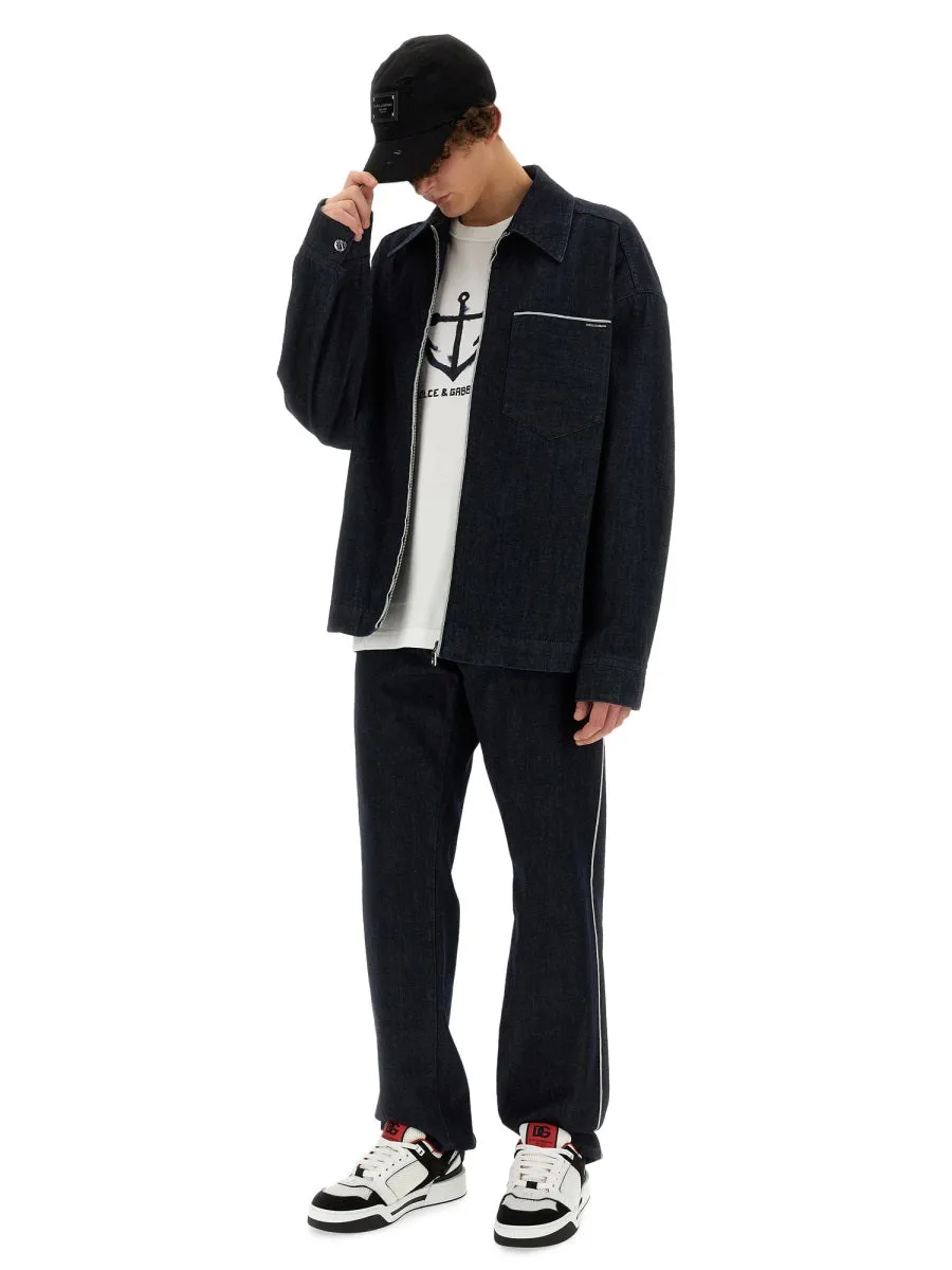 Selvedge Denim Blouson sold by Wanan Luxury product image thumbnail 2