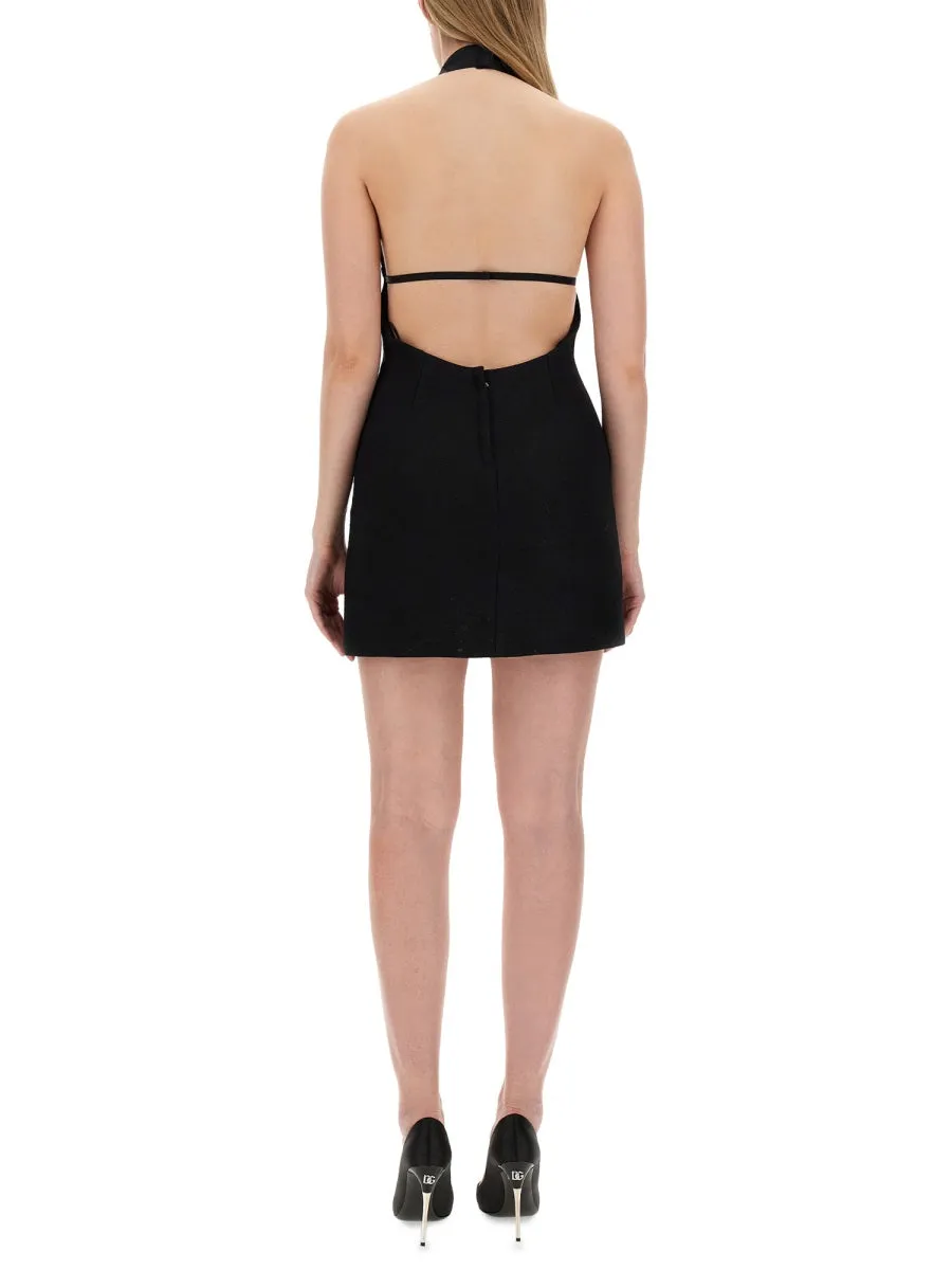Short Dress With Neckline On Back sold by Wanan Luxury product image thumbnail 3