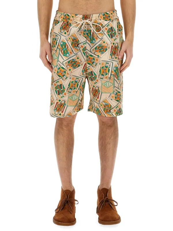 Bermuda Shorts With Print sold by Wanan Luxury