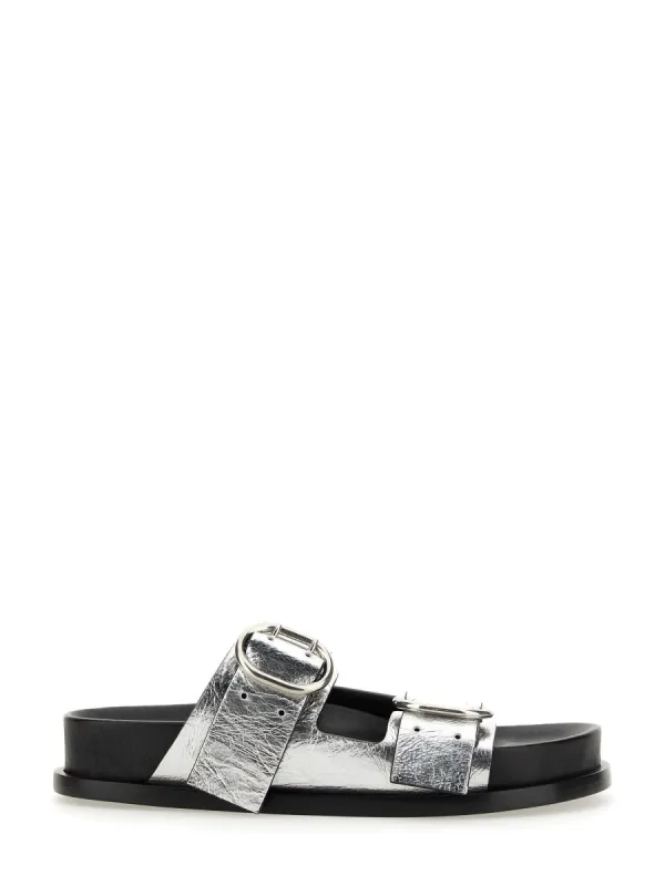 Leather Sandal With Buckle sold by Wanan Luxury