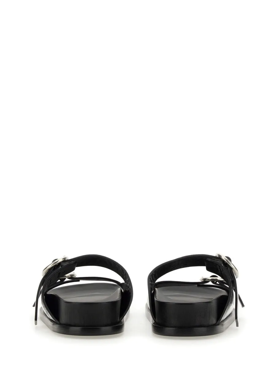 Leather Sandal With Buckle sold by Wanan Luxury product image thumbnail 3