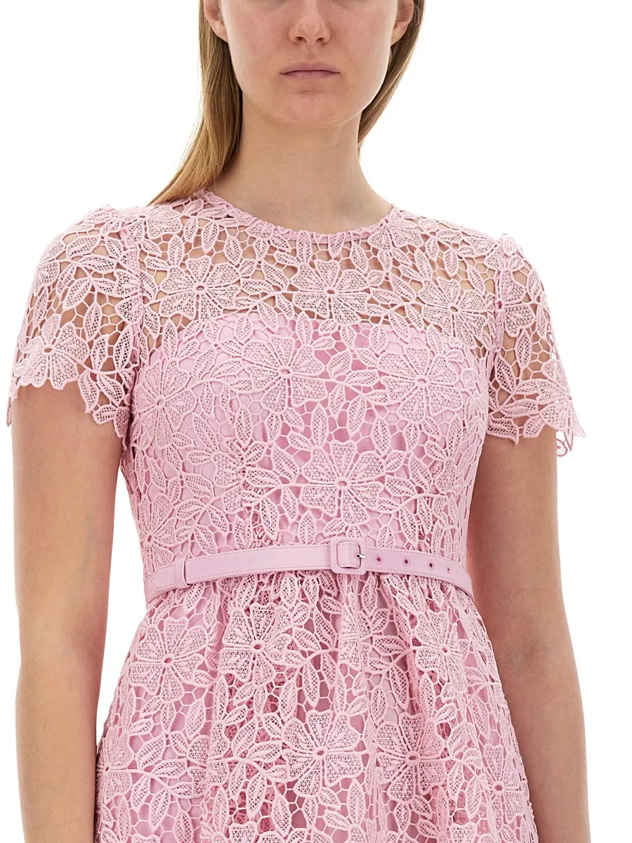 Lace Mini Dress sold by Wanan Luxury product image thumbnail 2