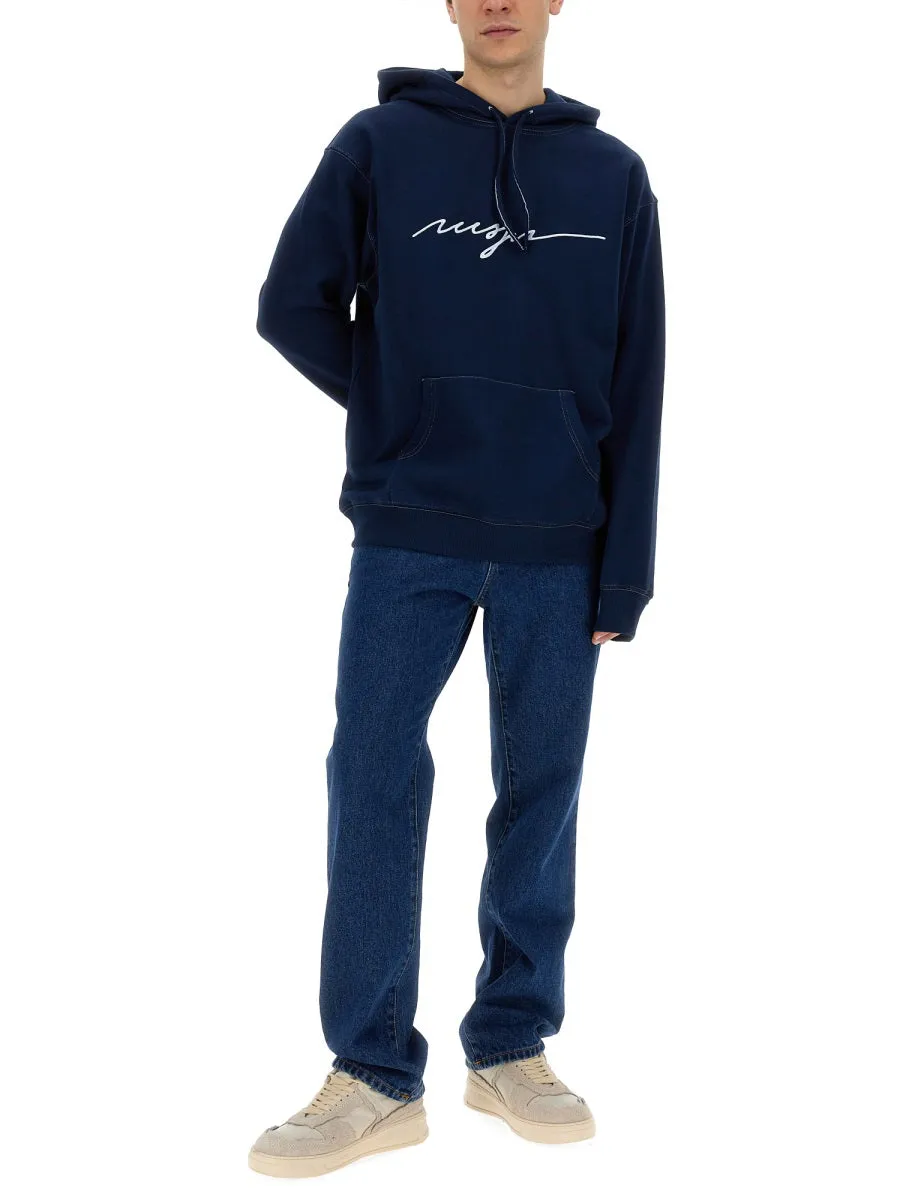 Sweatshirt With Cursive Logo sold by Wanan Luxury product image thumbnail 2