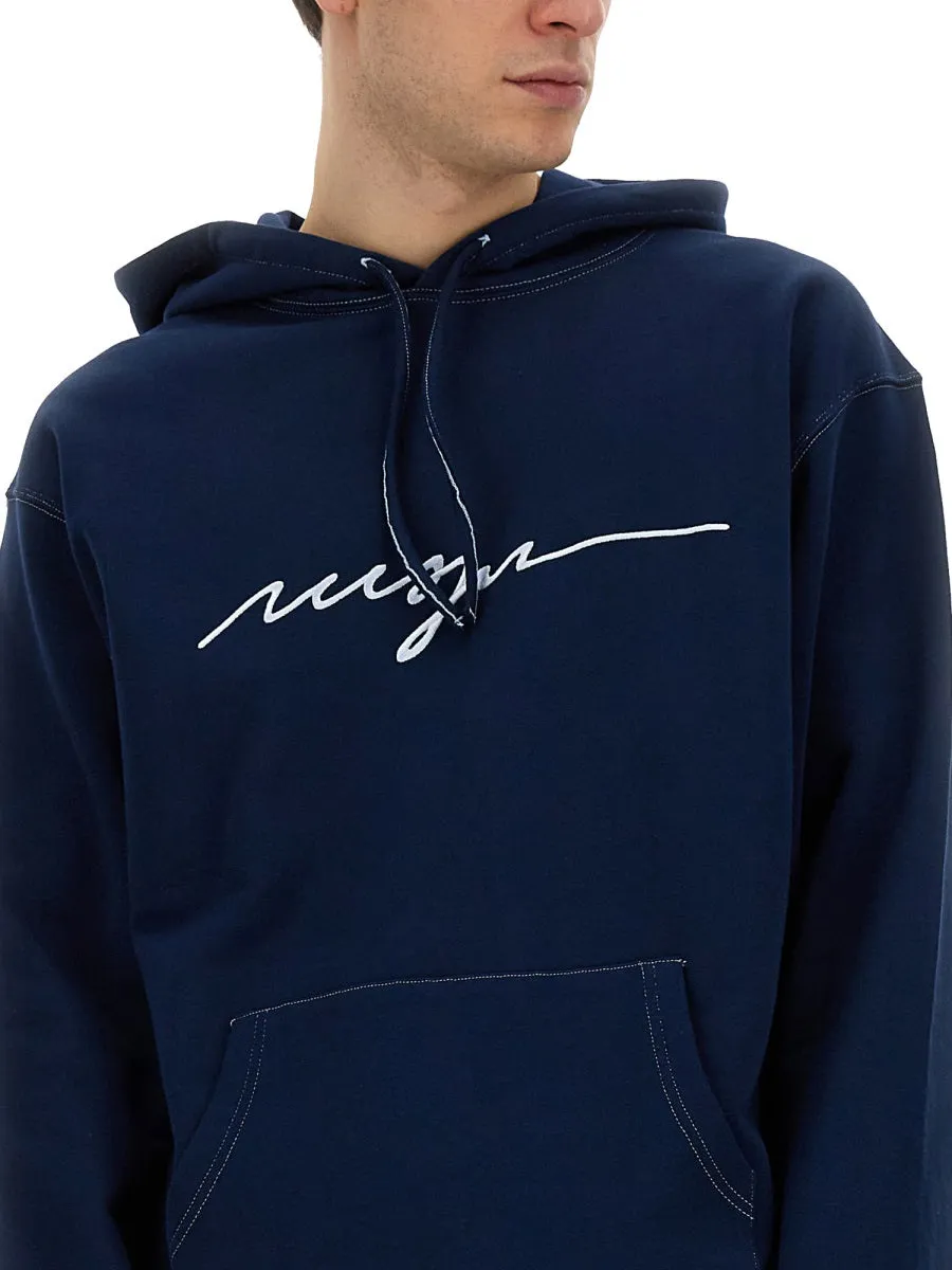 Sweatshirt With Cursive Logo sold by Wanan Luxury product image thumbnail 4