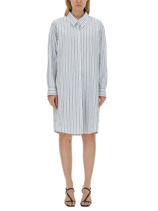 Shirt With Stripe Pattern made by Dries Van Noten