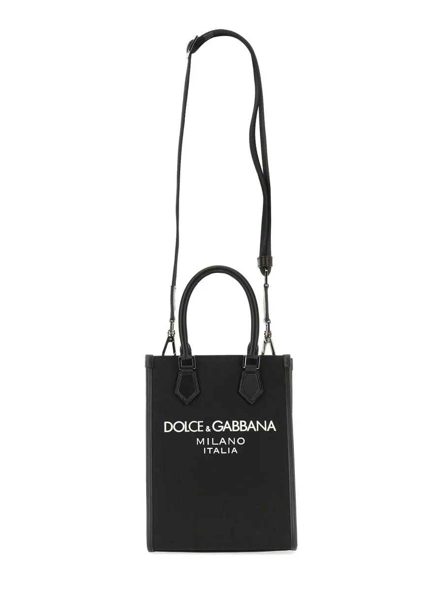 Borsa Small Con Logo sold by Wanan Luxury product image thumbnail 4
