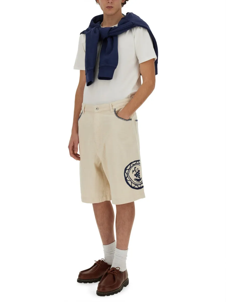 Cotton Bermuda Shorts sold by Wanan Luxury product image thumbnail 2