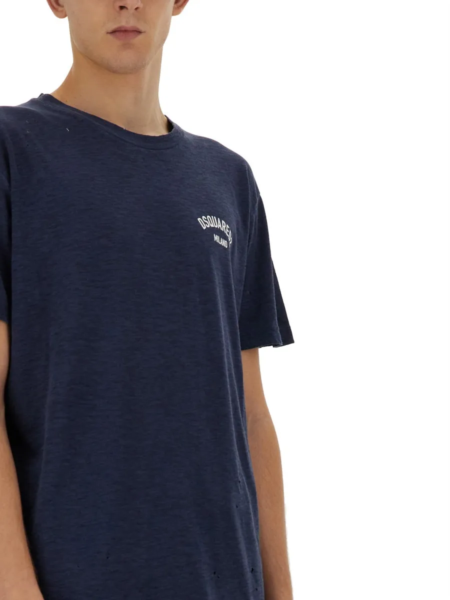 T-Shirt With Logo sold by Wanan Luxury product image thumbnail 4