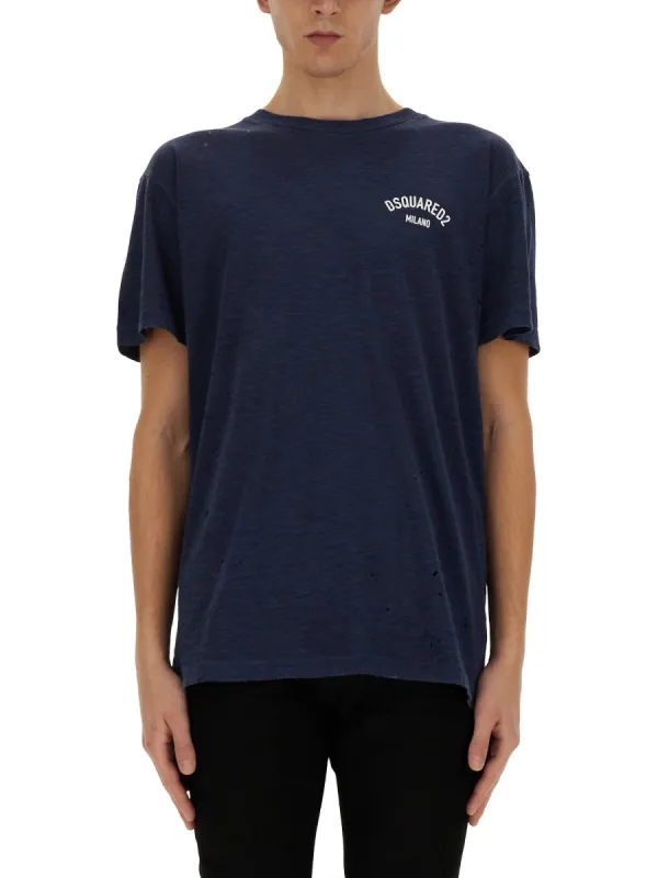 T-Shirt With Logo made by DSQUARED2