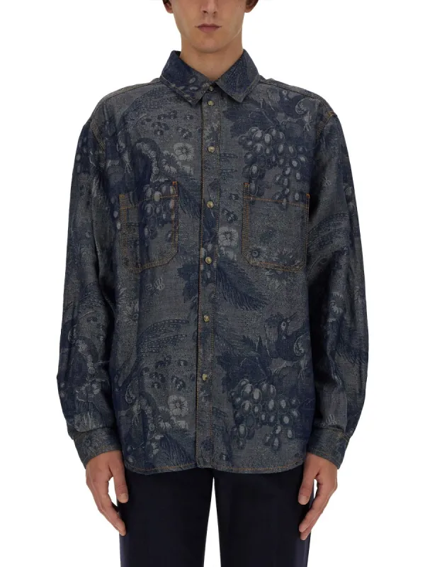 Paisley Pattern Shirt sold by Wanan Luxury