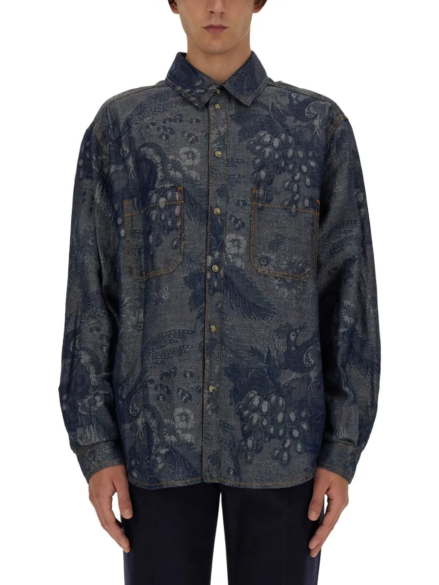 Paisley Pattern Shirt sold by Wanan Luxury