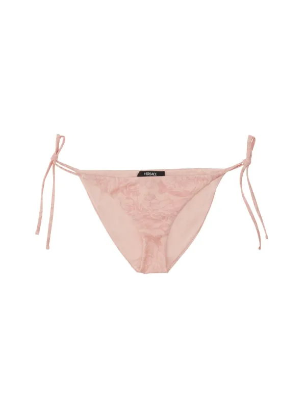 Baroque Print Bikini Bottom sold by Wanan Luxury