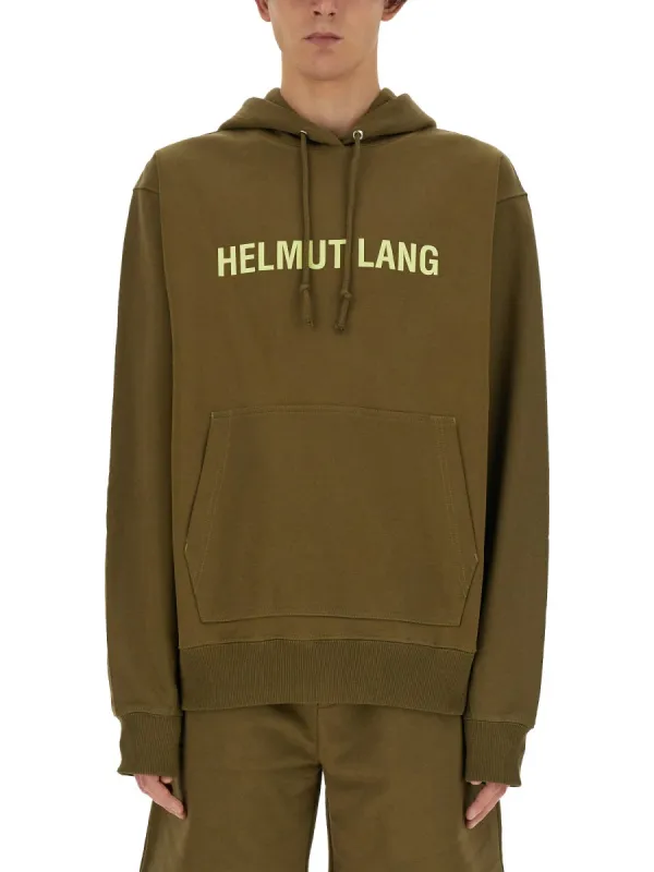 Sweatshirt With Logo made by Helmut Lang