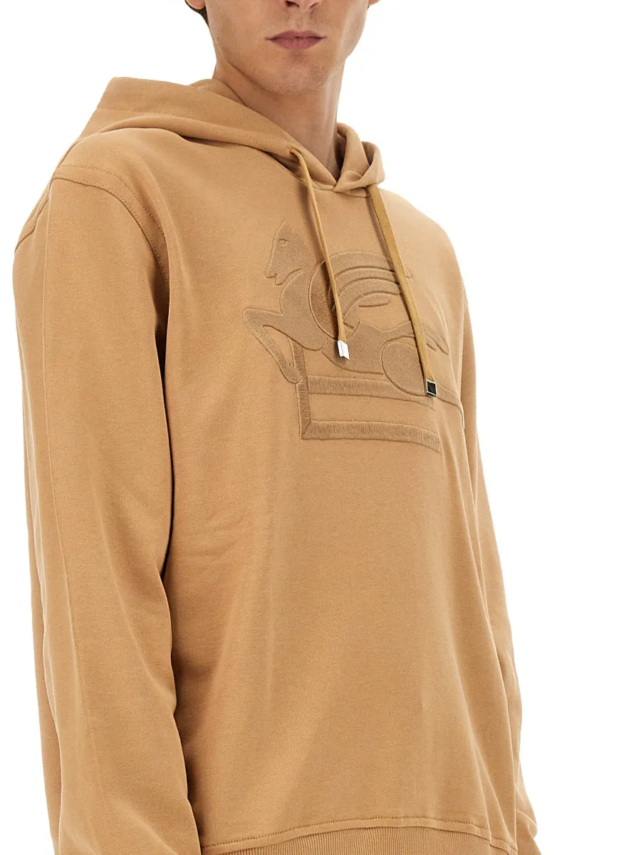 Sweatshirt With Pegasus Embroidery sold by Wanan Luxury product image thumbnail 2