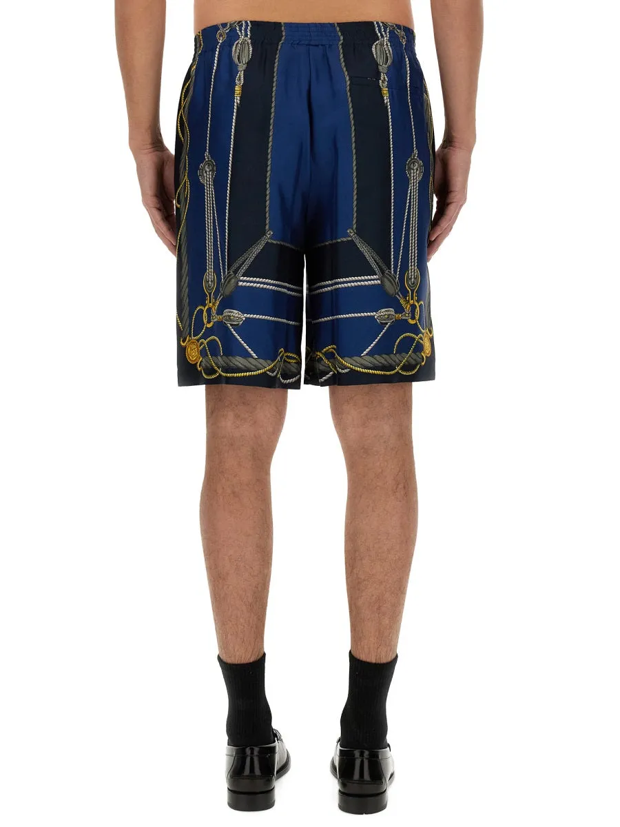 Twill Bermuda Shorts sold by Wanan Luxury product image thumbnail 3