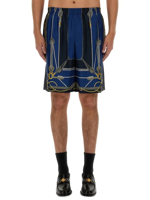 Twill Bermuda Shorts sold by Wanan Luxury