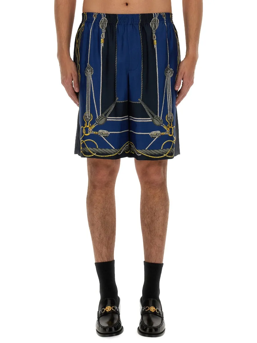 Twill Bermuda Shorts sold by Wanan Luxury