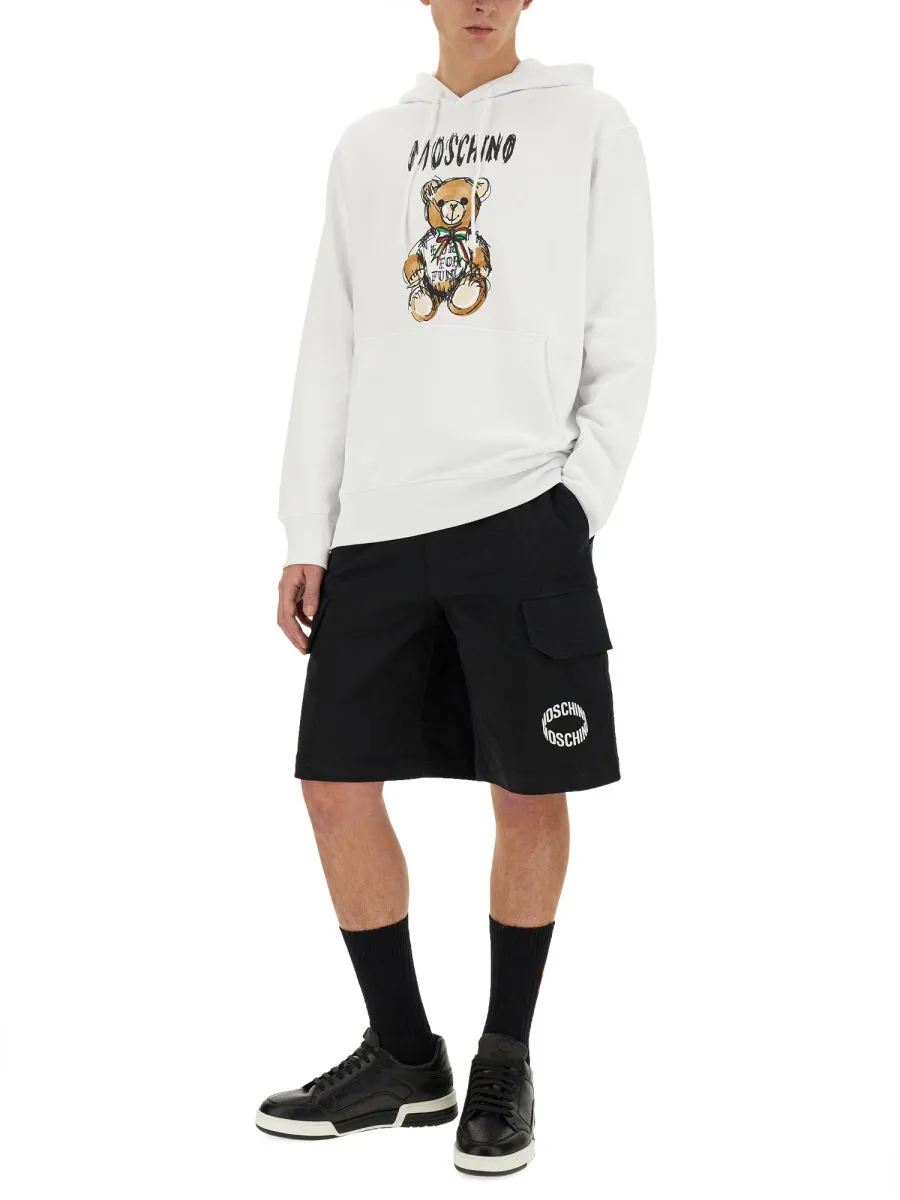 Teddy Print Sweatshirt sold by Wanan Luxury product image thumbnail 2