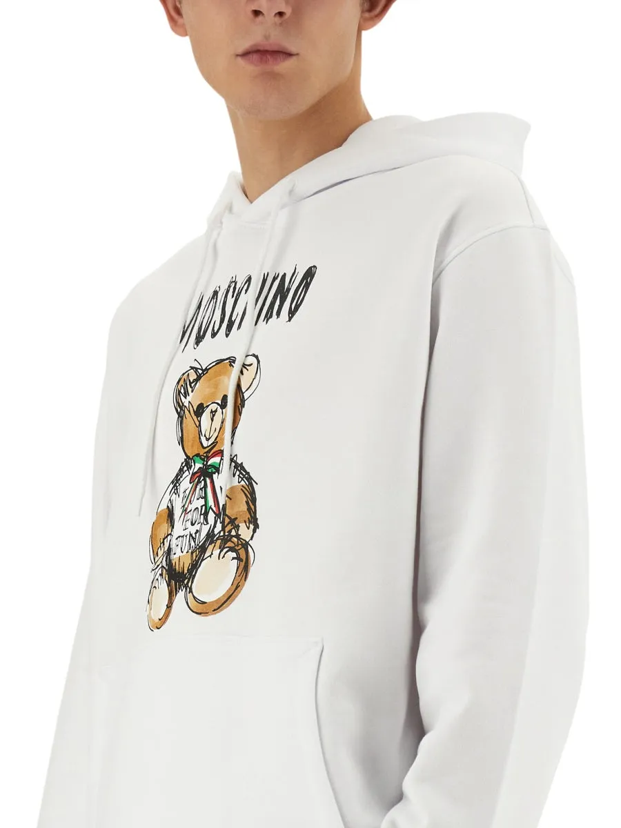 Teddy Print Sweatshirt sold by Wanan Luxury product image thumbnail 4